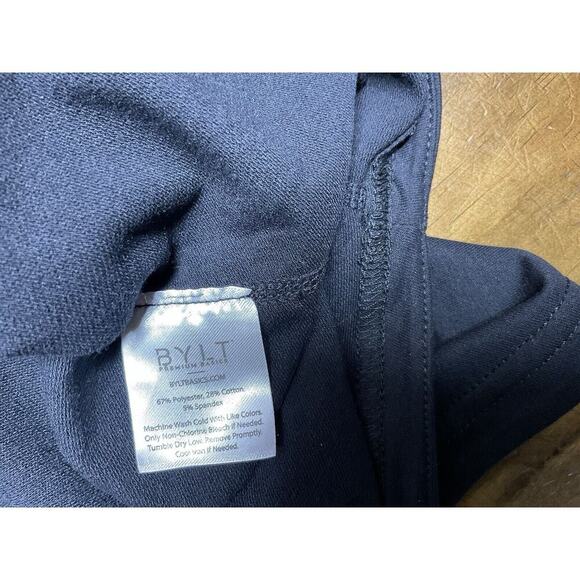 Bylt Drop Cut L/S T Shirt Medium 2XL Black Long Sleeve Sleeve Blend Leisure - Picture 6 of 6